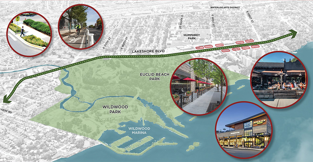 Proposed revitalized Lakeshore Boulevard